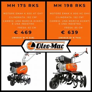 Oleomac MH 175 RKS e MH 198 RKS